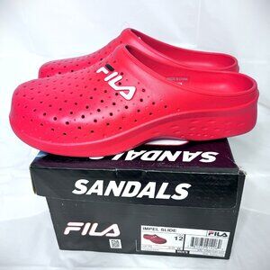 Fila Impel Slides Red Size 12M